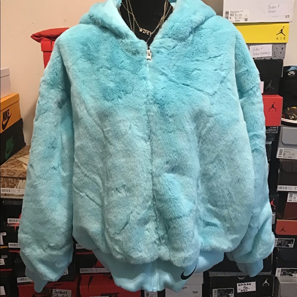 Nike “fur” jacket